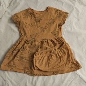 18mth Mustard Yellow Dress